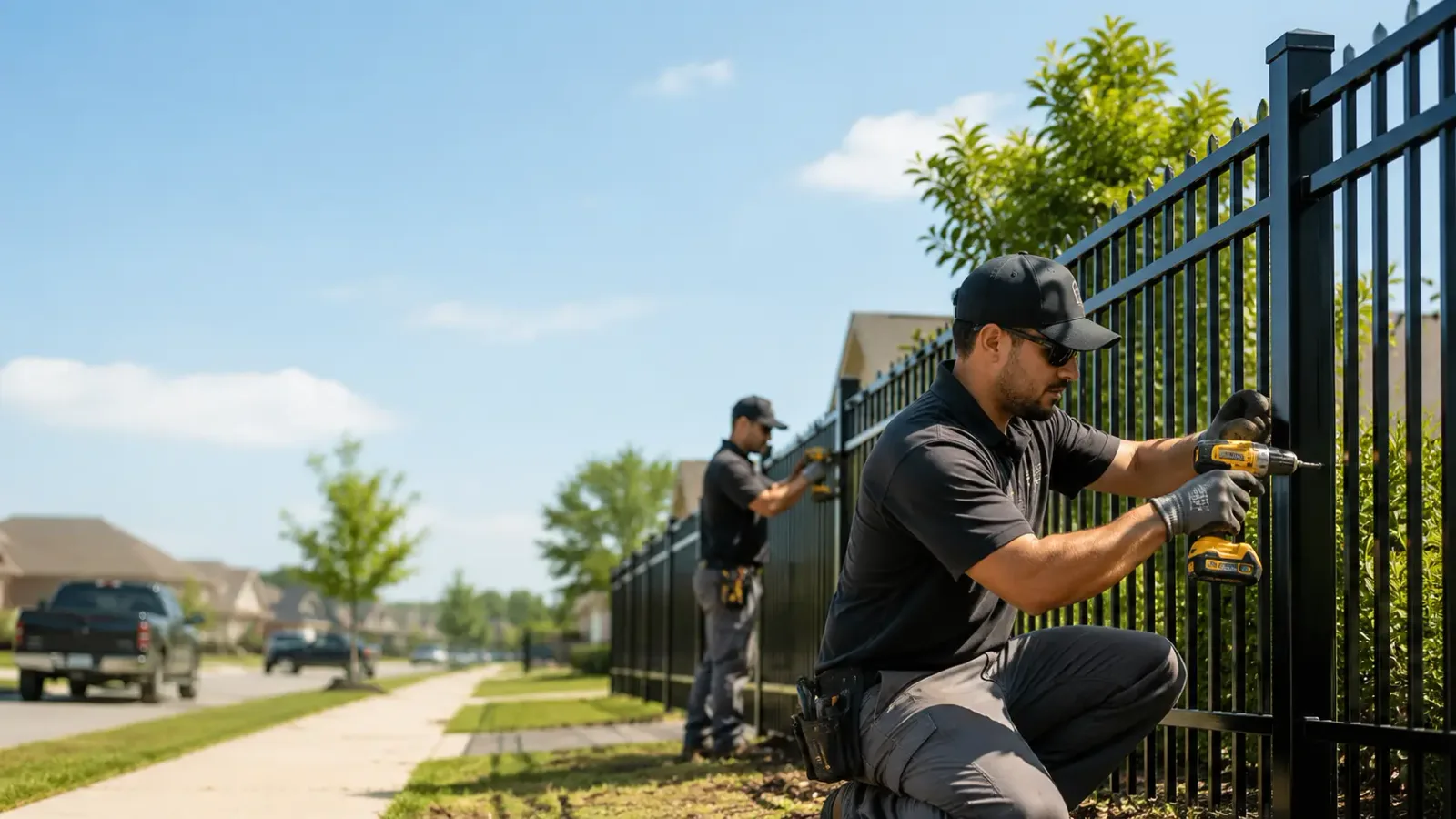 Metal Fence Installation in Hillsboro, MD